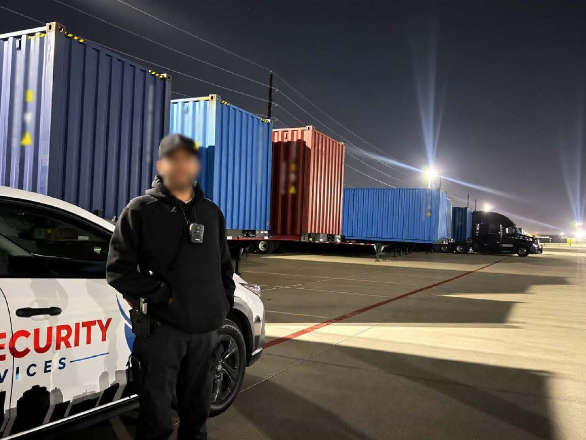 Container operations at night